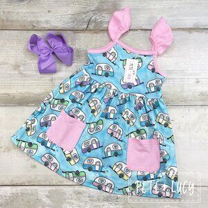 Pete & Lucy Let's Go Glamping Girls Dress